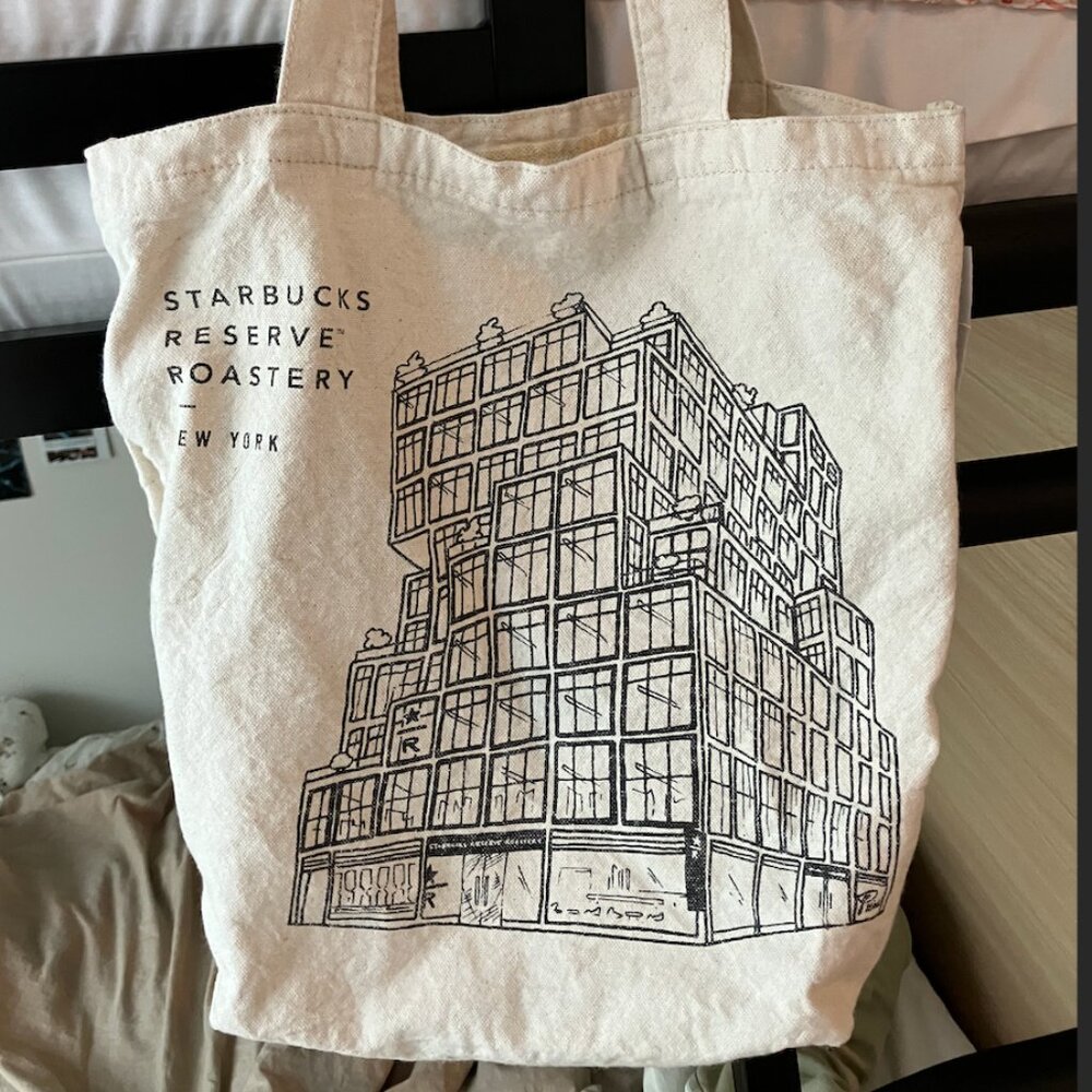 Starbucks Reserve Roastery NY Tote Bag